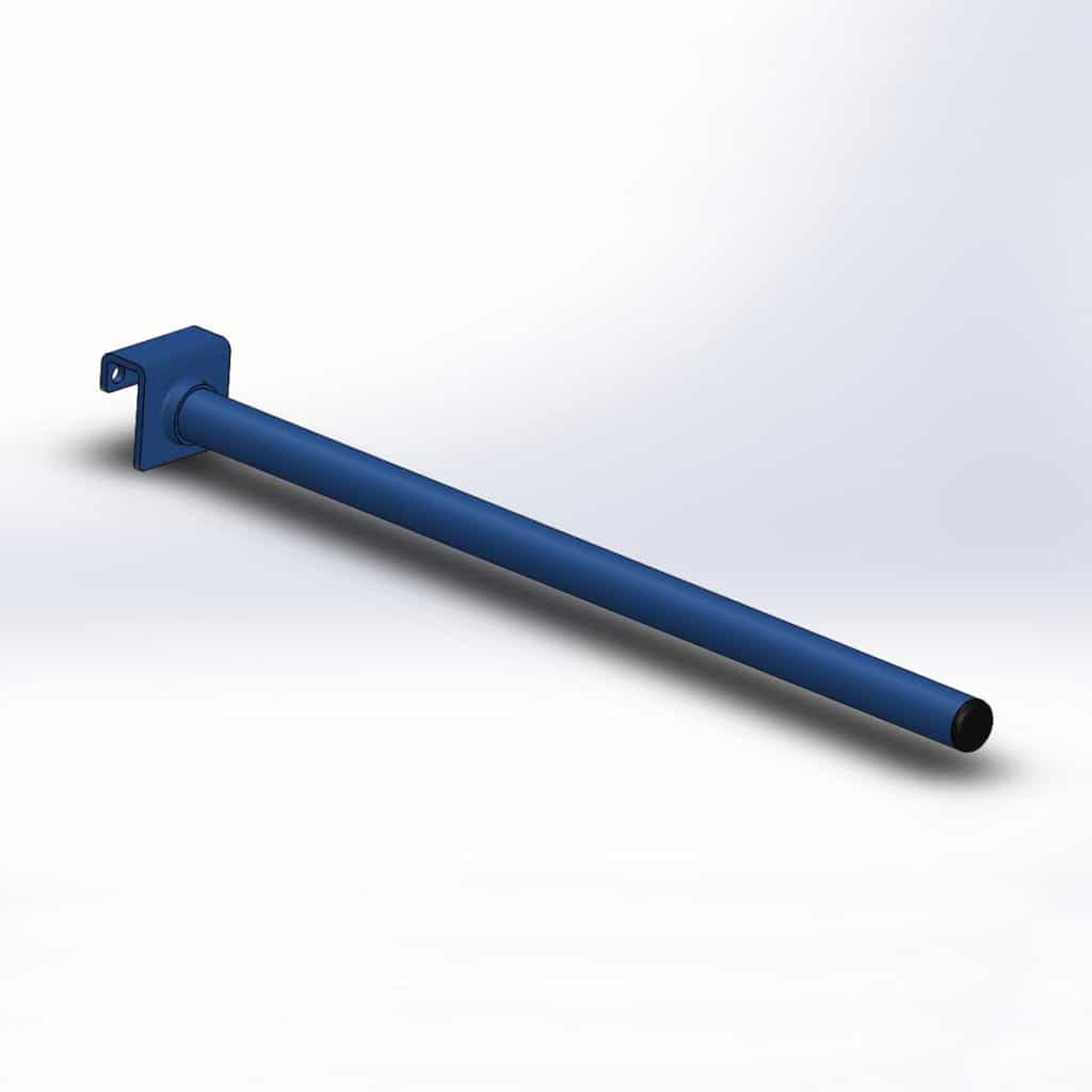 Tige simple pour barre de charge L. 35cm + PE main image 0