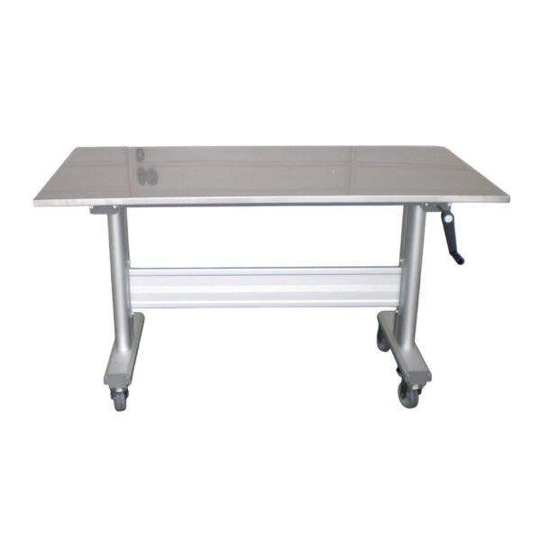 Table de travail Inox à hauteur réglable