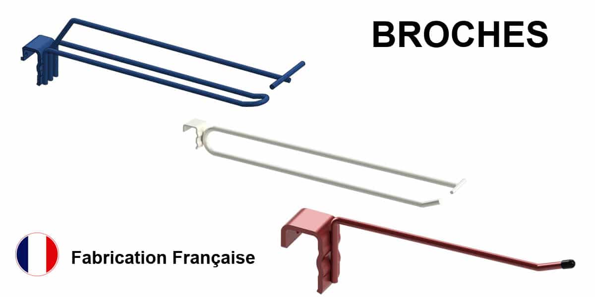 Produit broches - agencement de magasin - Fabricant FILMAG